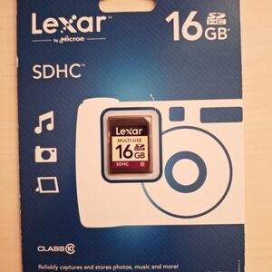 16GB SDHC Memory Card - Black